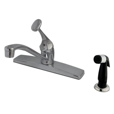KB0572 Columbia Single-Handle Centerset Kitchen Faucet,Polished Chrome